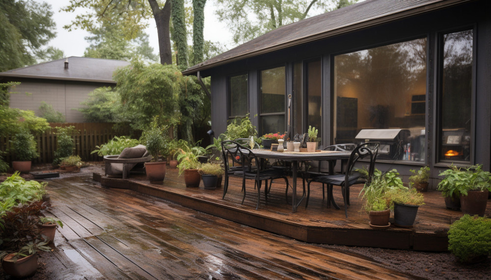 Astuces miracles pour nettoyer facilement une terrasse noircie